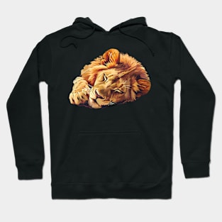 sleeping liion Hoodie